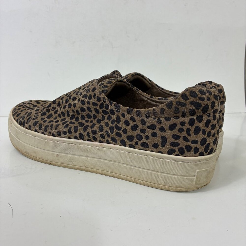 J/Slides Cheetah Print Platform Slip-On Sneakers … - image 4